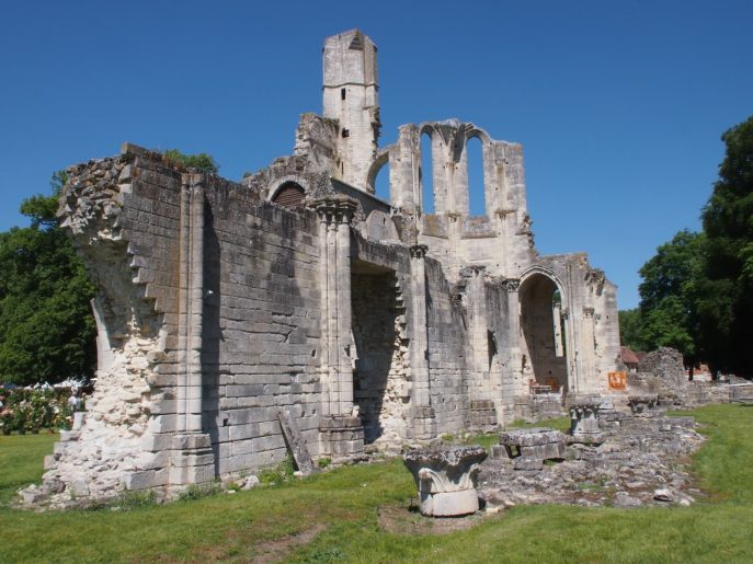 Chaalis - Ruines de l'Eglise Abbatiale