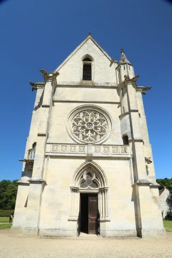 Chaalis -  Façade de la Chapelle Ste Marie de l'Abbé