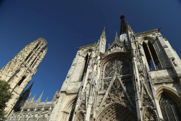 Rouen - le transept sud de la Cathédrale