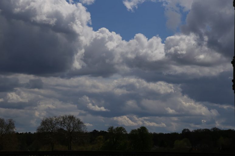 Effet de nuages en Val de Loire
